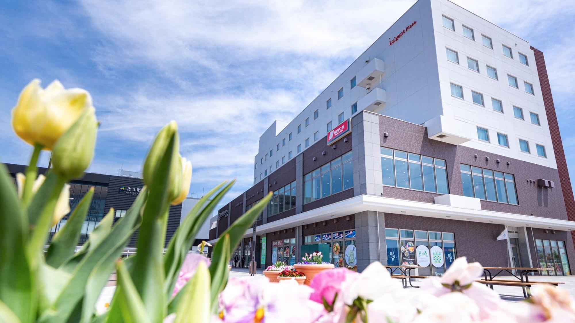 Hotel La'Gent Plaza Hakodate Hokuto Exterior foto